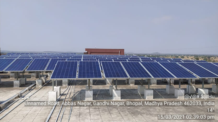 490 kW Solar Roof Top  Power Plant